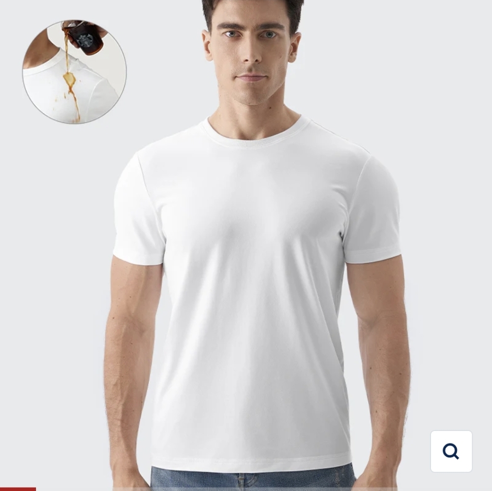 Textale _FRESH Stain-Repel Signature Tee- L
